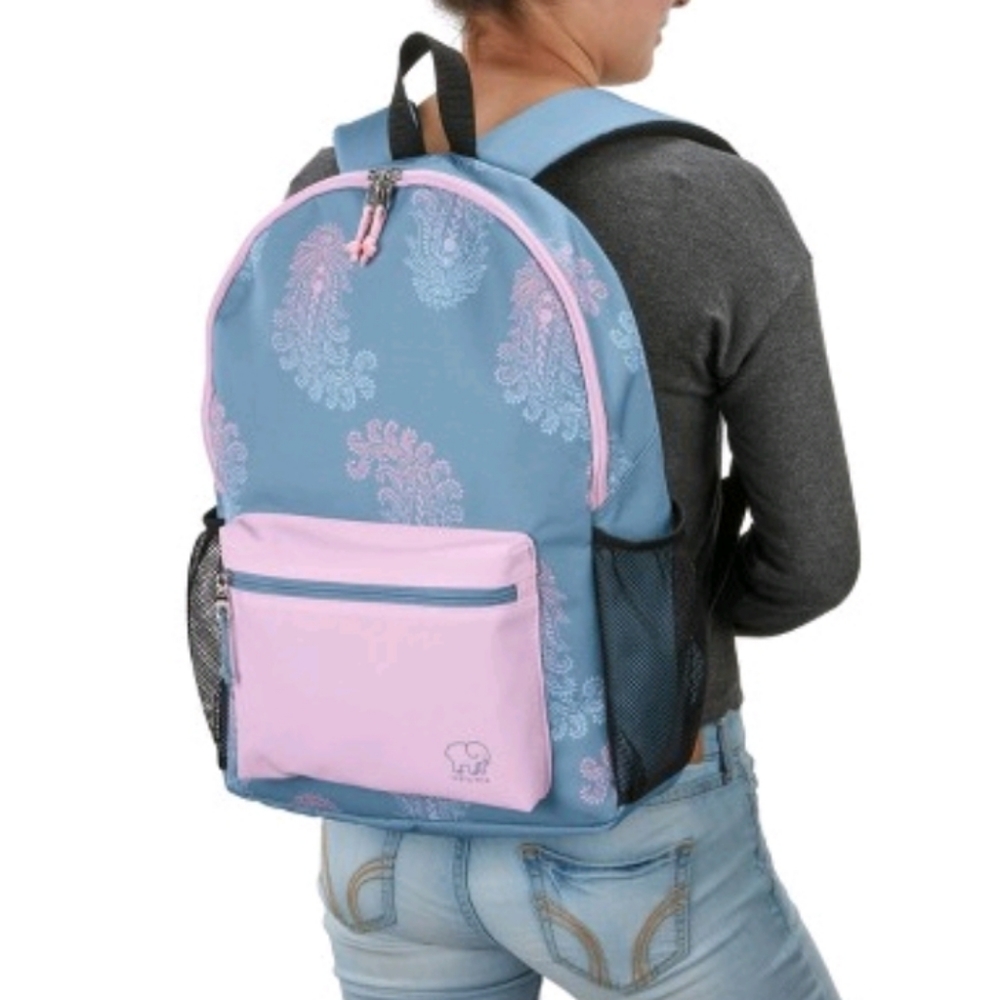 Ivory ella paisley 17" backpack - Picture 6 of 7